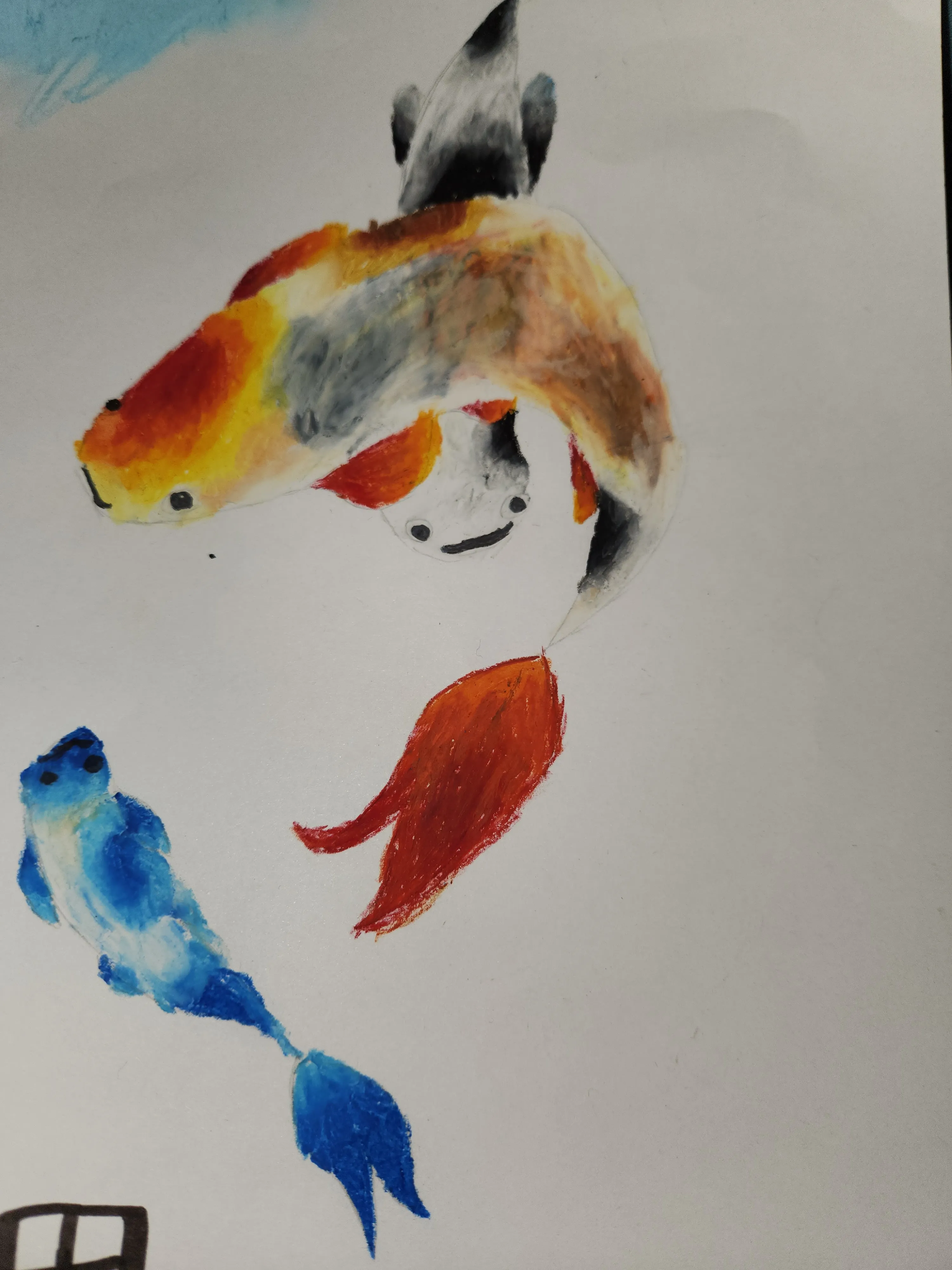 Simered Koi fish